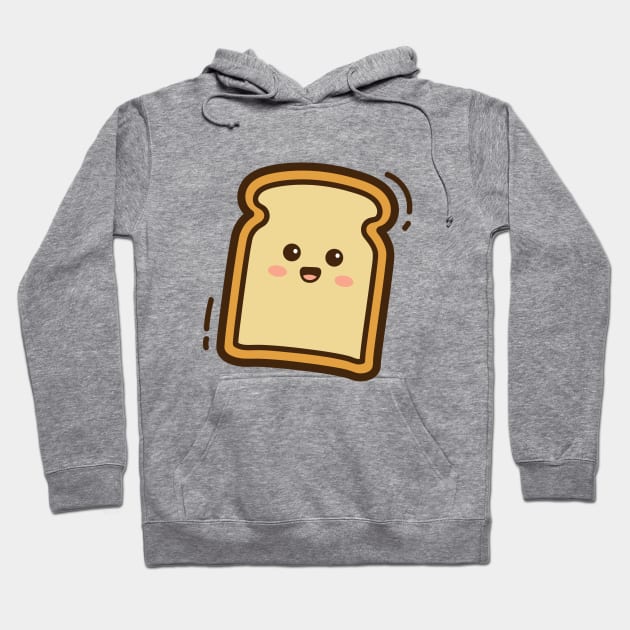 Kawaii Bread Hoodie by yellowline